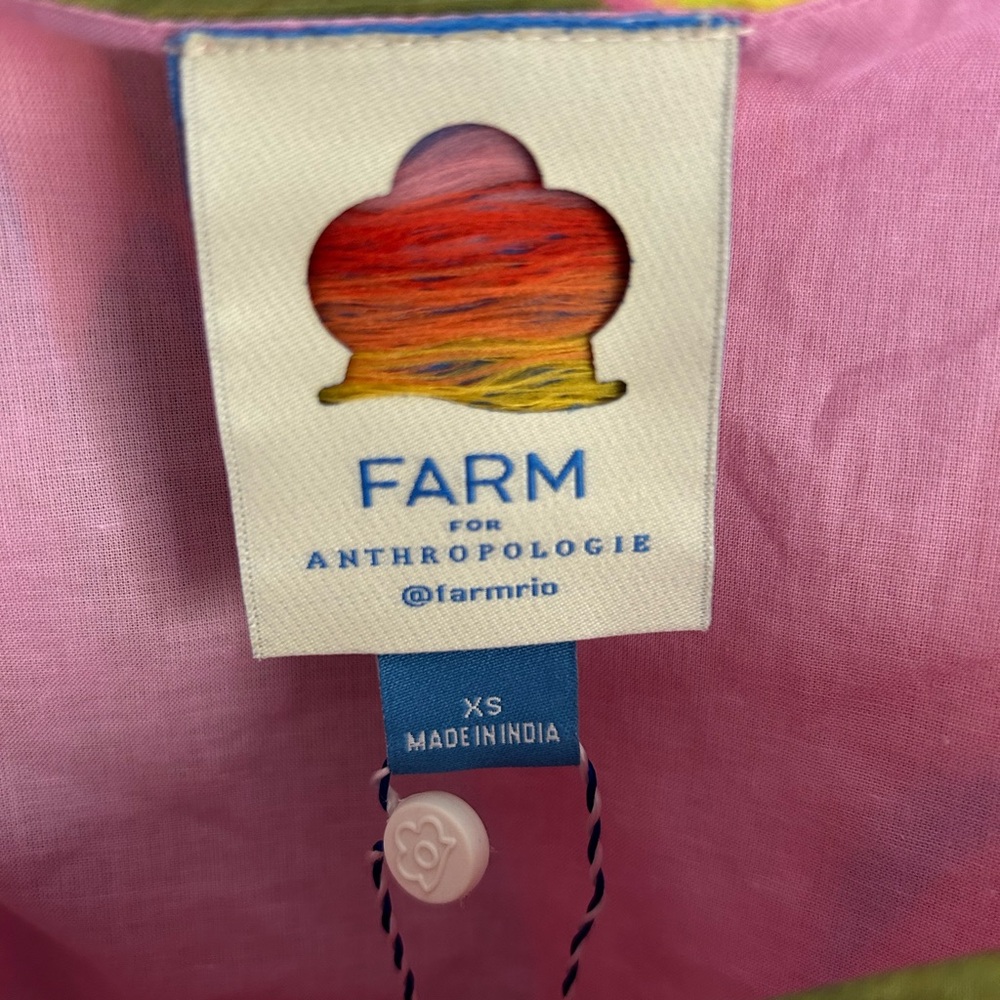FARM Rio x Anthropologie Structured Crop Top - Picture 9 of 12